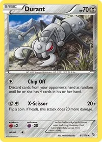 Durant | 61/106 | Reverse Holofoil | XY - Flashfire
