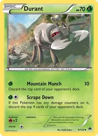 Durant | 9/122 | Reverse Holofoil | XY - BREAKpoint