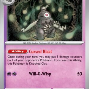 Dusclops 019/064 Reverse Holofoil SV: Shrouded Fable