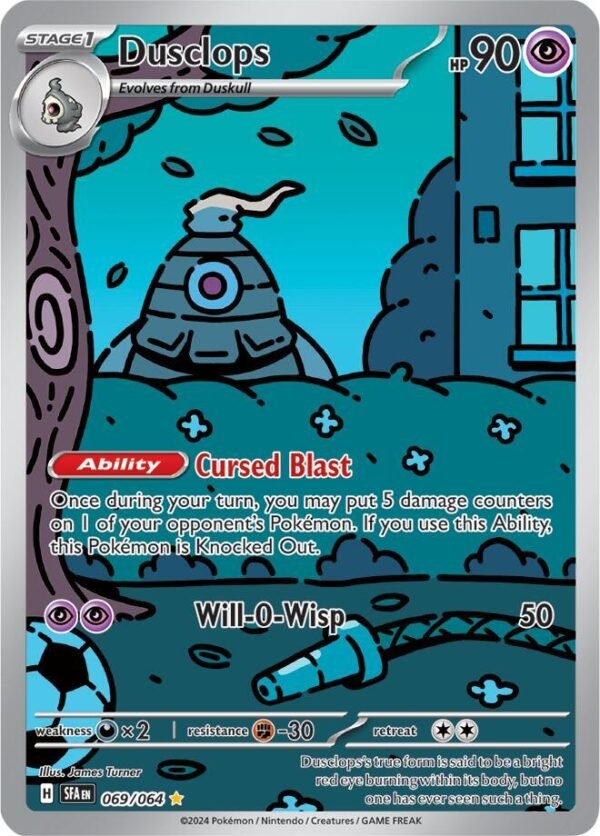 Dusclops 069/064 Holofoil SV: Shrouded Fable