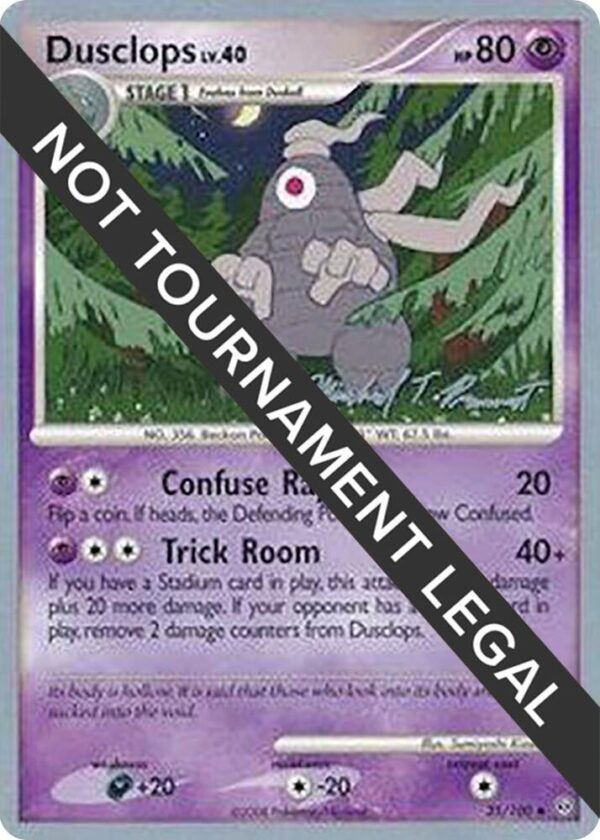 Dusclops 2010 (Michael Pramawat) 35/100 Normal World Championship Decks