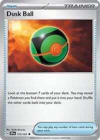 Dusk Ball | 175/191 | Reverse Holofoil | SV08: Surging Sparks