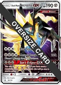 Dusk Mane Necrozma GX | 90/156 | 090/156 | Holofoil | Jumbo Cards