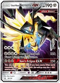 Dusk Mane Necrozma GX | 90/156 | Holofoil | SM - Ultra Prism