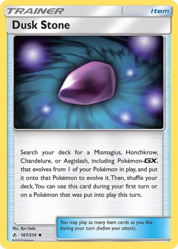 Dusk Stone 167/214 Normal SM – Unbroken Bonds