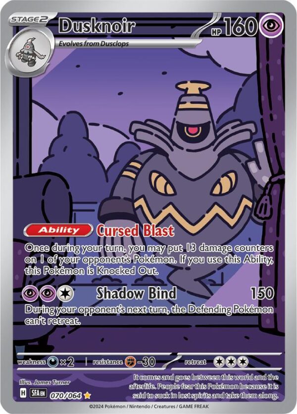 Dusknoir 070/064 Holofoil SV: Shrouded Fable