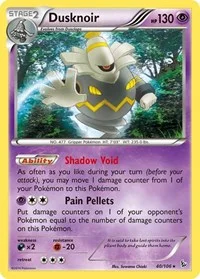 Dusknoir | 40/106 | Reverse Holofoil | XY - Flashfire