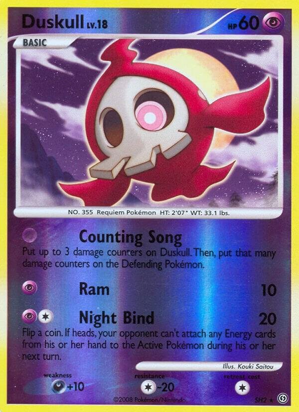 Duskull (Shiny) SH2 Reverse Holofoil Stormfront