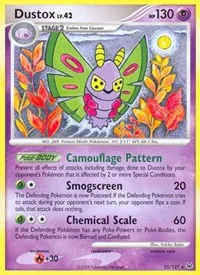 Dustox | 25/127 | Reverse Holofoil | Platinum