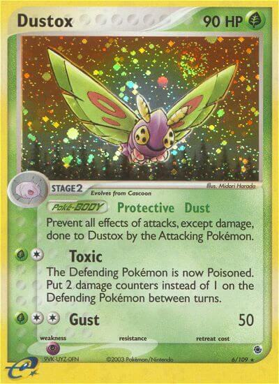 Dustox 6/109 Reverse Holofoil Ruby and Sapphire
