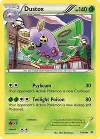 Dustox (7) | 7/108 | Reverse Holofoil | XY - Roaring Skies