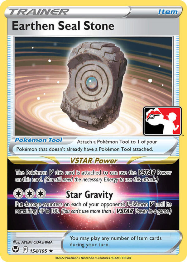 Earthen Seal Stone 154/195 Normal Prize Pack Series Cards