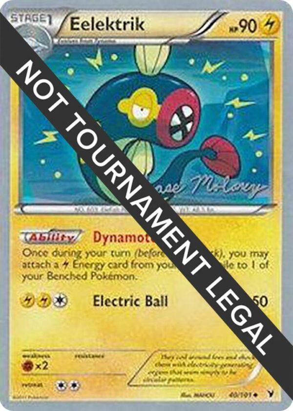 Eelektrik 2012 (Chase Moloney) 40/101 Normal World Championship Decks