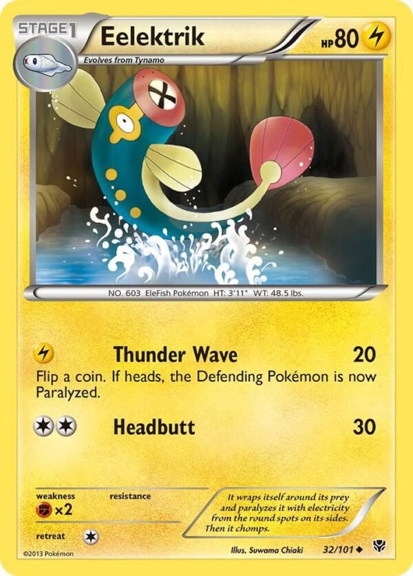 Eelektrik 32/101 Reverse Holofoil Plasma Blast