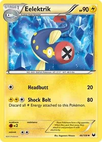 Eelektrik | 46/108 | Reverse Holofoil | Dark Explorers
