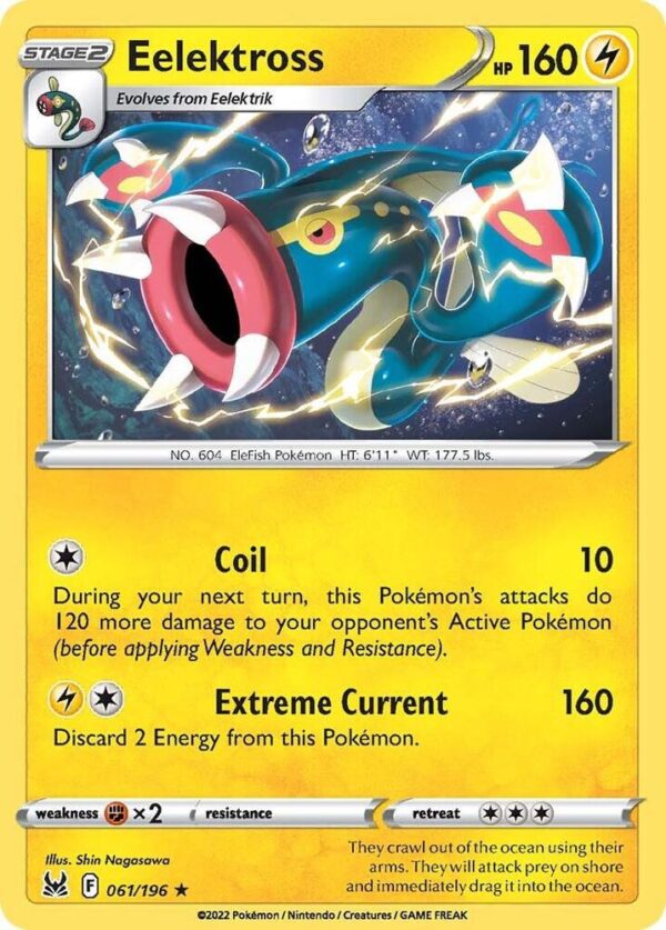 Eelektross 061/196 Reverse Holofoil SWSH11: Lost Origin