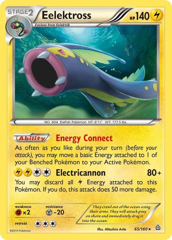 Eelektross 65/160 Reverse Holofoil XY – Primal Clash