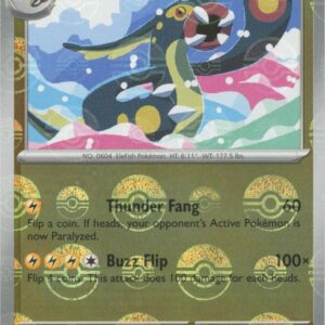 Eelektross (Poke Ball Pattern) 032/086 Holofoil SV: Black Bolt