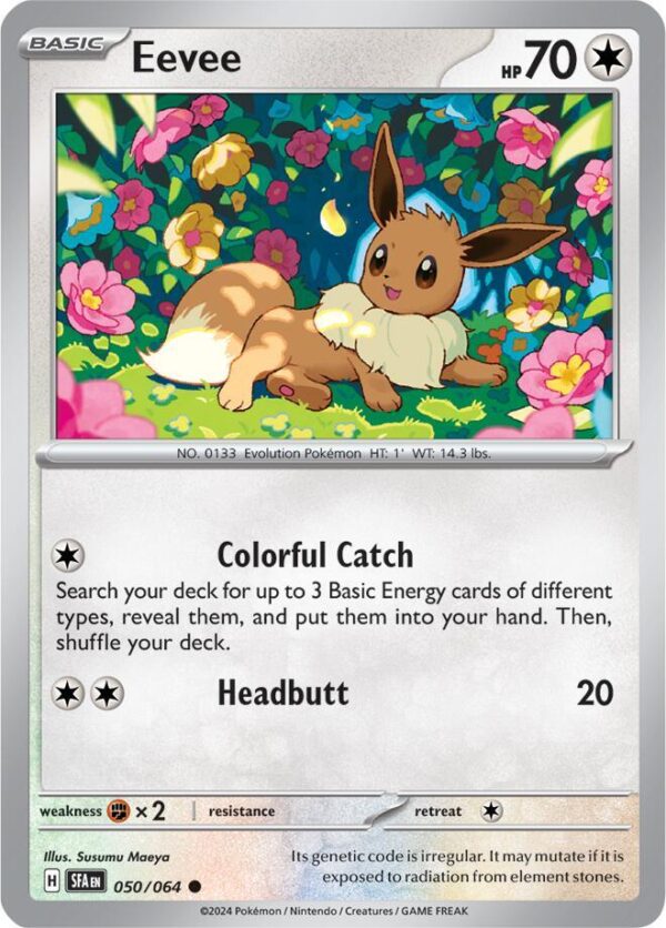Eevee 050/064 Normal SV: Shrouded Fable Eevee 050/064 Normal SV: Shrouded Fable