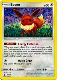 Eevee | 11/12 | 011/012 | Holofoil | McDonald's Promos 2018