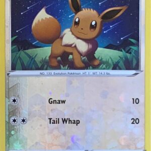 Eevee 130/185 (Reverse Cosmos Holo) Reverse Holofoil Miscellaneous Cards & Products Eevee 130/185 (Reverse Cosmos Holo) Reverse Holofoil Miscellaneous Cards & Products