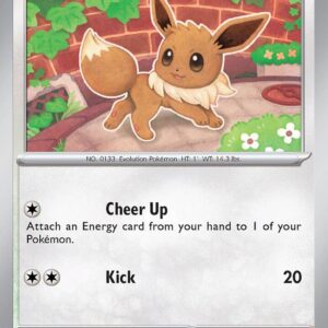 Eevee 166/197 Normal SV03: Obsidian Flames Eevee 166/197 Normal SV03: Obsidian Flames