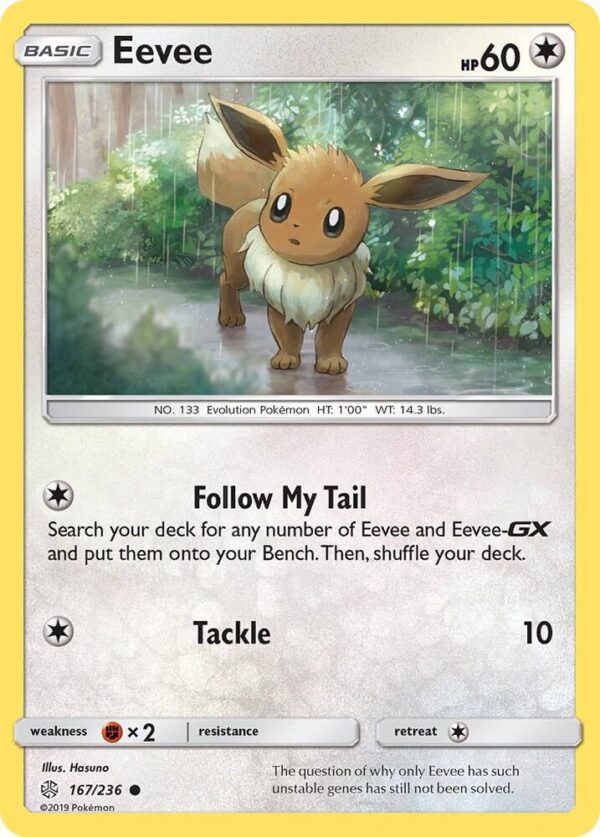 Eevee 167/236 Normal SM – Cosmic Eclipse