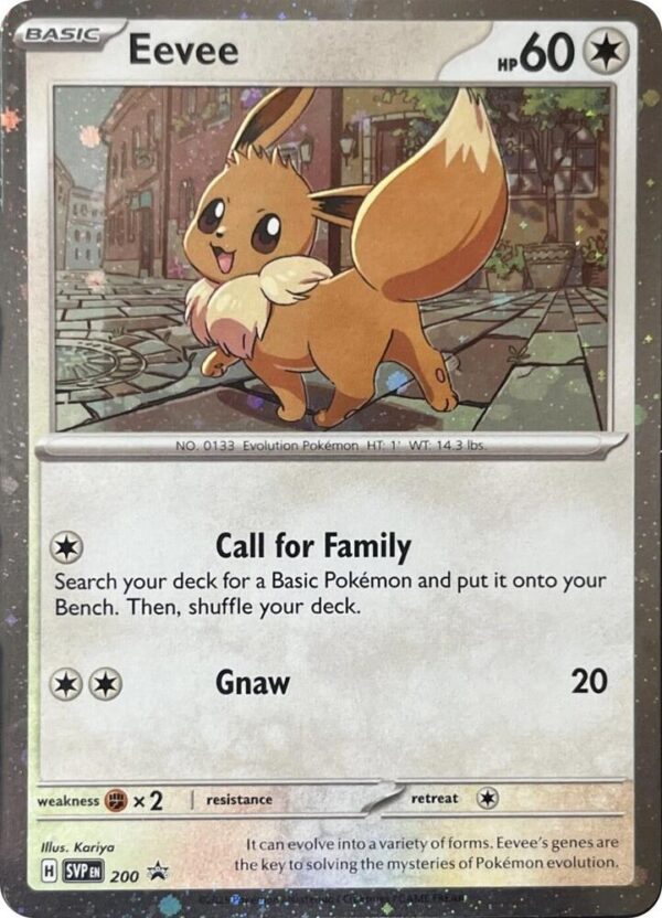 Eevee 200 (Cosmos Holo) SVP 200 Holofoil SV: Scarlet & Violet Promo Cards