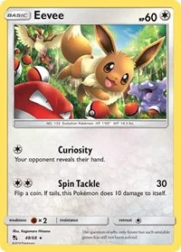 Eevee (48) | 48/68 | Reverse Holofoil | Hidden Fates