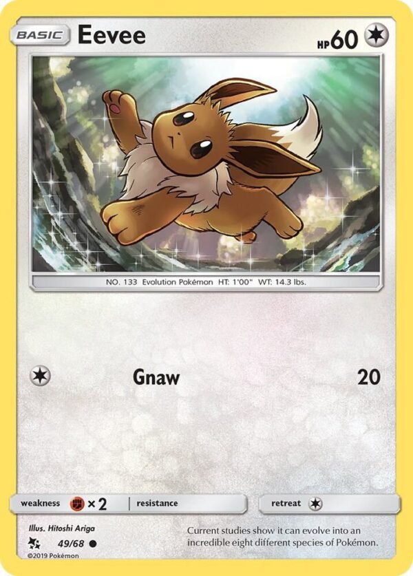 Eevee (49) 49/68 Normal Hidden Fates Eevee (49) 49/68 Normal Hidden Fates