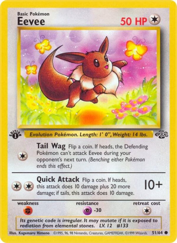 Eevee 51/64 Unlimited Jungle Eevee 51/64 Unlimited Jungle