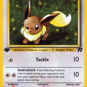 Eevee 55/82 1st Edition Team Rocket Eevee 55/82 1st Edition Team Rocket