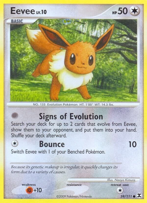 Eevee 59/111 Normal Rising Rivals
