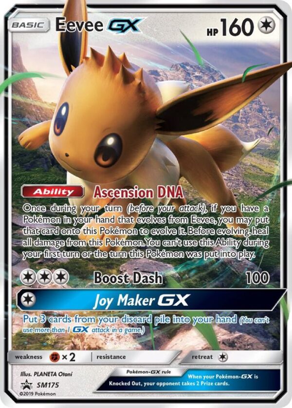 Eevee GX SM175 Holofoil SM Promos