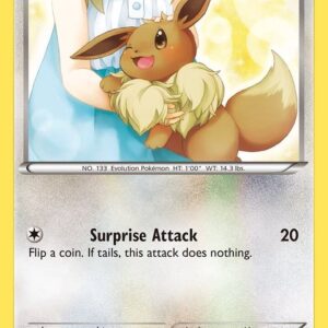 Eevee RC14/RC25 Holofoil Legendary Treasures: Radiant Collection