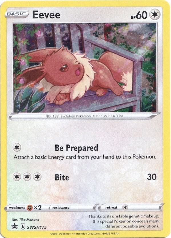 Eevee SWSH175 Holofoil SWSH: Sword & Shield Promo Cards