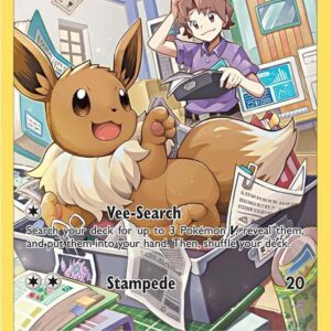 Eevee TG11/TG30 Holofoil SWSH09: Brilliant Stars Trainer Gallery