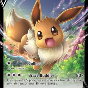 Eevee V SWSH065 Holofoil SWSH: Sword & Shield Promo Cards