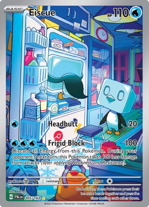 Eiscue 205/193 Holofoil SV02: Paldea Evolved