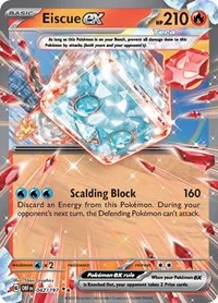 Eiscue ex | 042/197 | Holofoil | SV03: Obsidian Flames