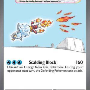 Eiscue ex 222/197 Holofoil SV03: Obsidian Flames Eiscue ex 222/197 Holofoil SV03: Obsidian Flames