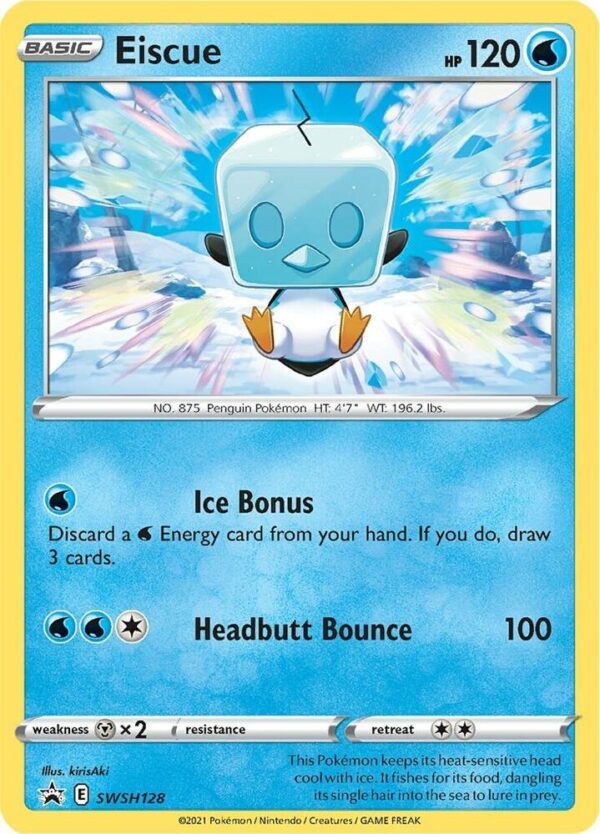 Eiscue SWSH128 Holofoil SWSH: Sword & Shield Promo Cards