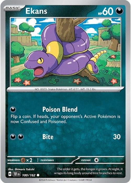 Ekans 100/162 Normal SV05: Temporal Forces