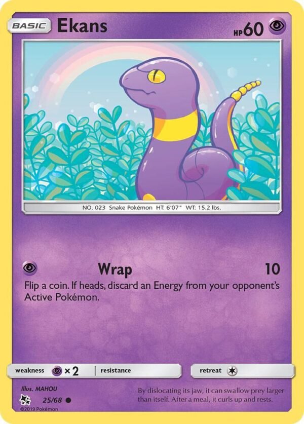 Ekans (25) 25/68 Normal Hidden Fates