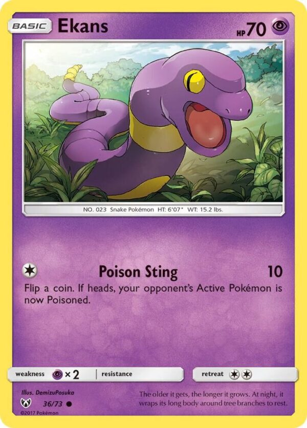 Ekans 36/73 Normal Shining Legends