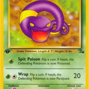 Ekans 46/62 1st Edition Fossil