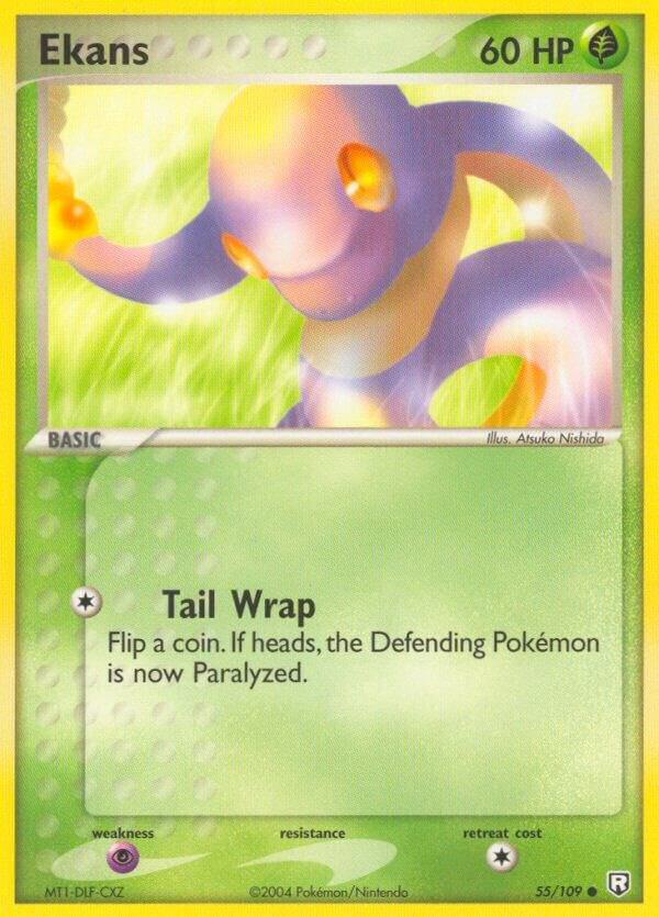 Ekans 55/109 Reverse Holofoil Team Rocket Returns