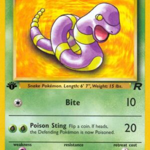 Ekans 56/82 1st Edition Team Rocket Ekans 56/82 1st Edition Team Rocket