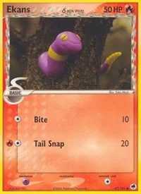 Ekans (Delta Species) | 47/101 | Reverse Holofoil | Dragon Frontiers