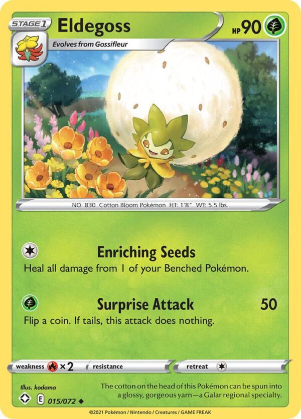 Eldegoss 015/072 Normal Shining Fates